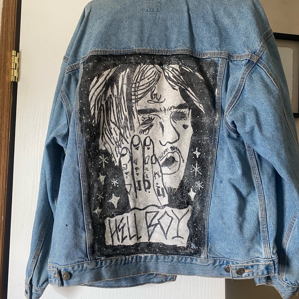 Lil Peep denim jacket